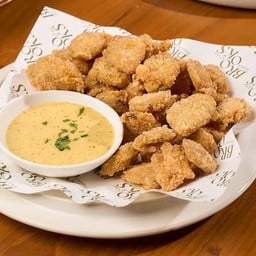 Deep Fried Pickle with Tartare Sauce