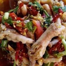 ตำตีนไก่ปลาร้า