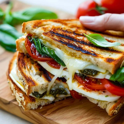 Panini Sandwich / ปานินี่ เคนดาเดี่ยนเบคอน ซอสเพรสโต้