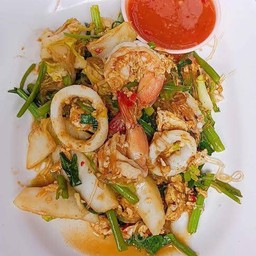 สุกี้แห้งทะเล