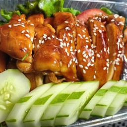 ข้าวไก่ย่างซอสเทอริยากิ