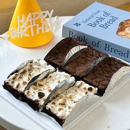 Nutella Brownie,Marshmallow Brownie