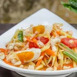 ตำไทยไข่เค็ม