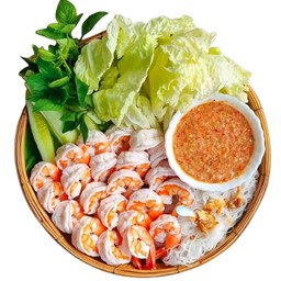 เมี่ยงกุ้ง ชุด M ( กุ้ง 30 ตัว)