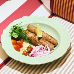 หมูสับปลาเค็มทอด