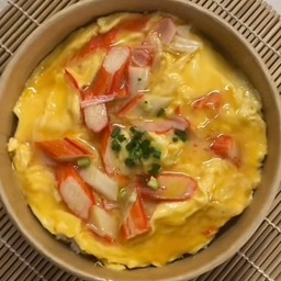 ข้าวไข่ข้นปูอัด