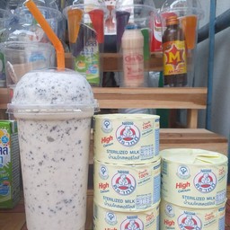 นมหมีปีโป้วปั่น