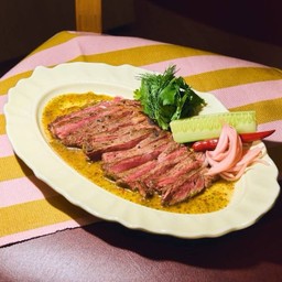 ยำ เนื้อย่าง