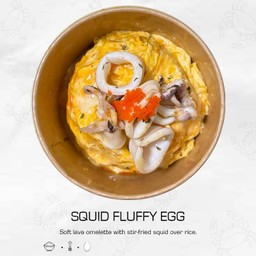 ข้าวไข่ข้นปลาหมึก