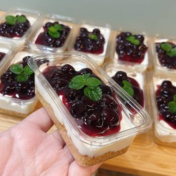 บลูเบอรี่ชีสพาย