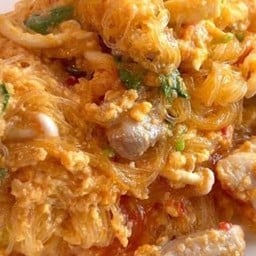 สุกี้ผัดไข่ข้นไข่2ฟอง