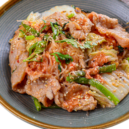 สุกี้แห้ง หมูนุ่ม