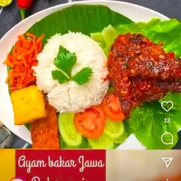 ไก่ย่างสูตรดั้งเดิม พร้อมมัสโมโนและซัมบัล