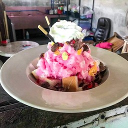 ปังเย็นนมชมพู