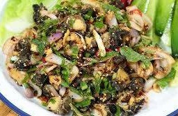 ลาบหอยเชอรี่