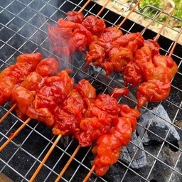 ไก่แดงเนื้อเด้งฉ่ำๆย่าง