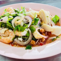 ยำวุ้นเส้นทะเล
