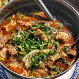 เกาเหลาหม้อไฟเนื้อ