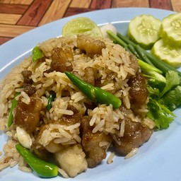 ข้าวผัดมันเนื้อ