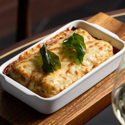 Baked Spinach & Ricotta Cannelloni