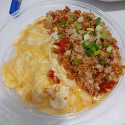 หมูสับคั่วพริกเกลือ(กับข้าว)🐷