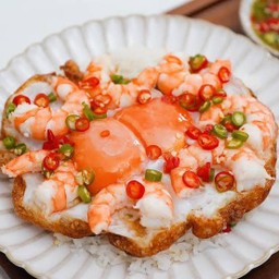 ข้าวซุปเปอร์ไข่ดาวกุ้ง