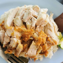 ข้าวมันไก่+ไก่ทอด
