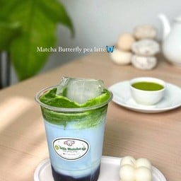 มัทฉะ อัญชัน ลาเต้ (Peace minu plus)