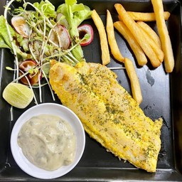 สเต๊กปลาดอลลี่ย่าง