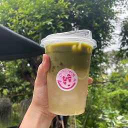 มัทฉะน้ำผึ้งมะนาวเย็น