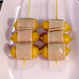 ไส้กรอกคอกเทลพันแฮม