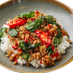 ข้าวกะเพราหมูสับ