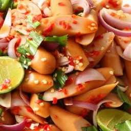Spicy Sausage Salad