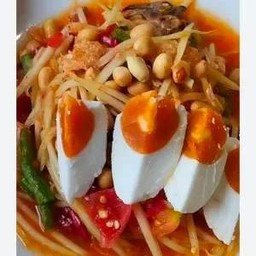 ตำไทยไข่เค็ม