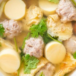 ต้มจืดเต้าหู้หมูสับ