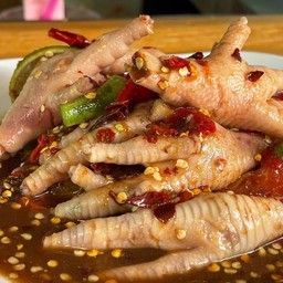 ตำตีนไก่