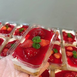 สตรอเบอรี่ชีสพาย