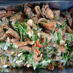 ปลานิลผัดขึ้นฉ่าย