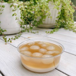 วุ้นกะทิ-ลำไย