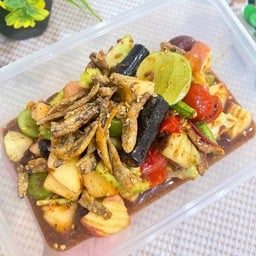 ตำผลไม้รวมกะปิแซ่บ สูตรนี้ไม่ใส่น้ำปลาร้า