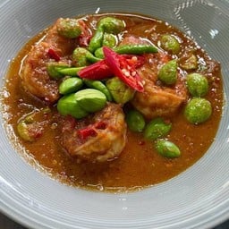 กุ้งผัดเคยสะตอ