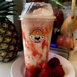 สตรอว์เบอร์รี่ โยเกิร์ตปั่น