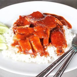 ข้าวหมูแดง