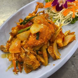 ปูผัดไข่เค็ม