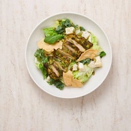 Chicken pesto salad