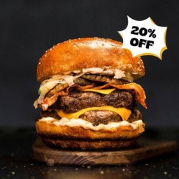 (20% Discount) The Burger Heaven