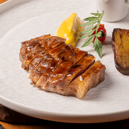 (M06) Roasted Iberico Pork with Honey Mustard Sauce