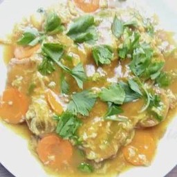 เต้าหู้ผัดผงกะหรี่เจ