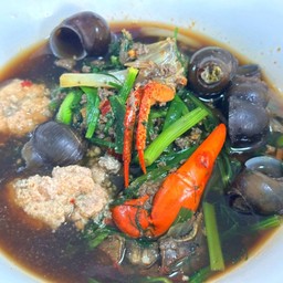 แกงอ่อมบ้านนา(ปูนา ไข่ปลา หอยขม)