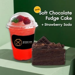 Soft Chocolate Fudge จับคู่ Strawberry Soda